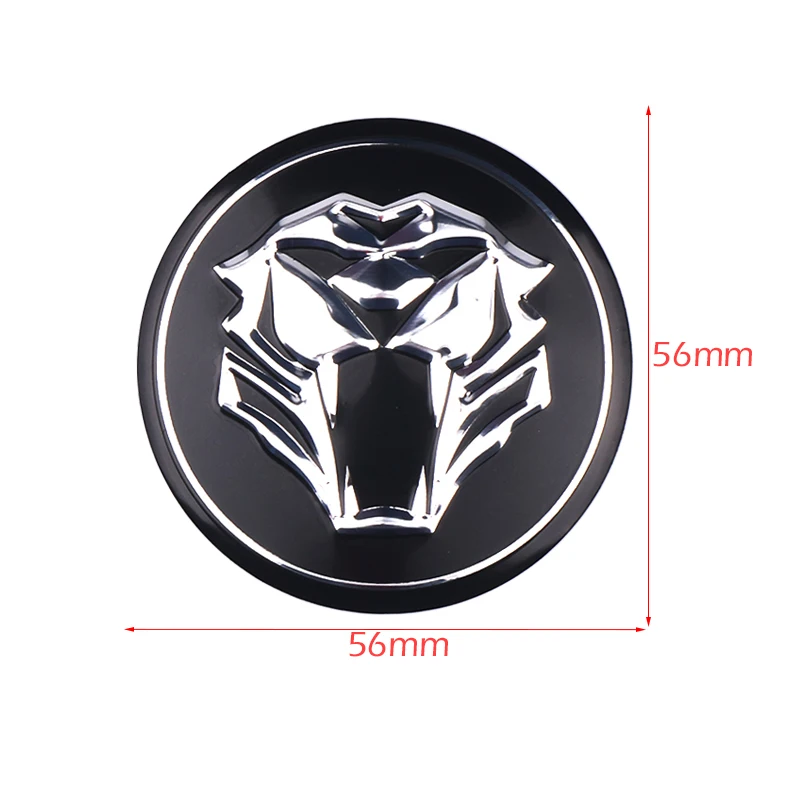 4pcs/set Car Wheel Center Hub Caps Badge Emblem Decal Cover Tiger head logo stickers For styling | Автомобили и мотоциклы