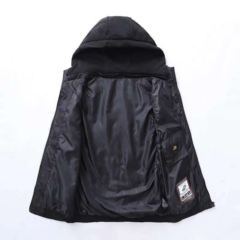 Новинка 2019 мужская жилетка куртка-безрукавка осенне-зимняя одежда пальто с