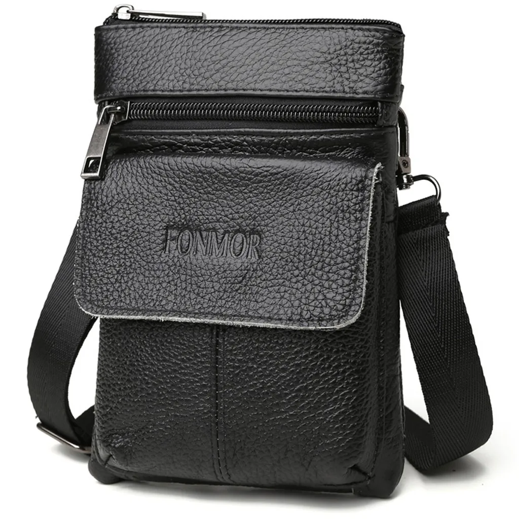 Повседневная мужская сумка мессенджер винтажные сумки через плечо