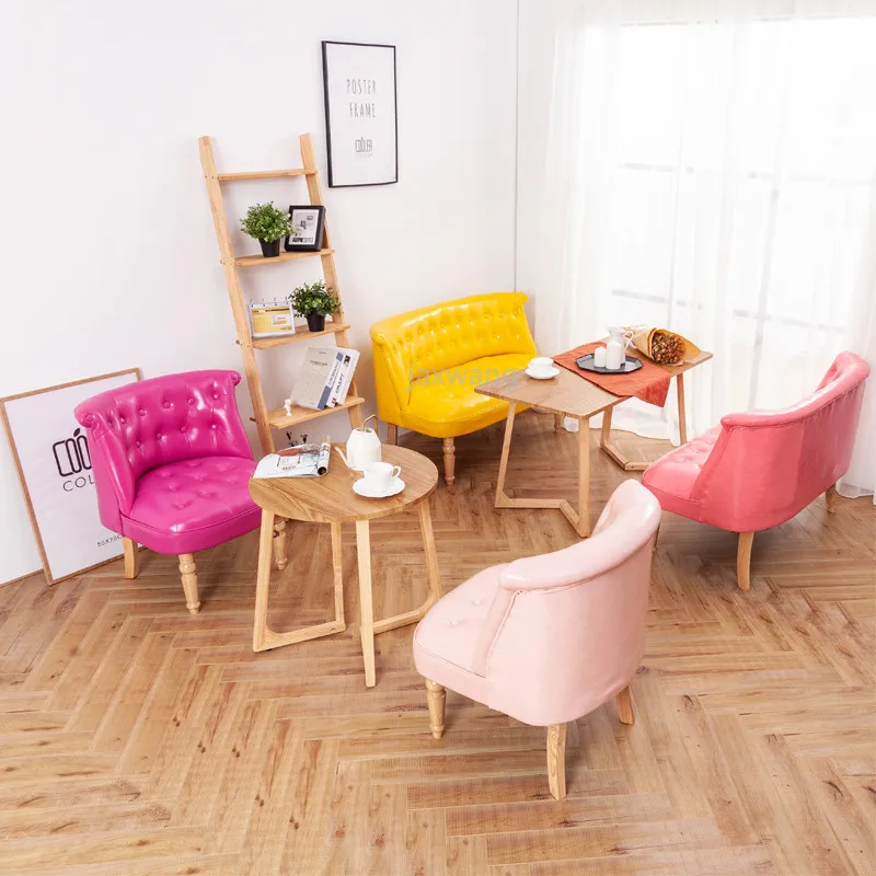 

Скандинавский Одноместный стул, для маленькой квартиры, мягкие диваны, мебель для спальни, стул для гостиной, стул для балкона, современный ...