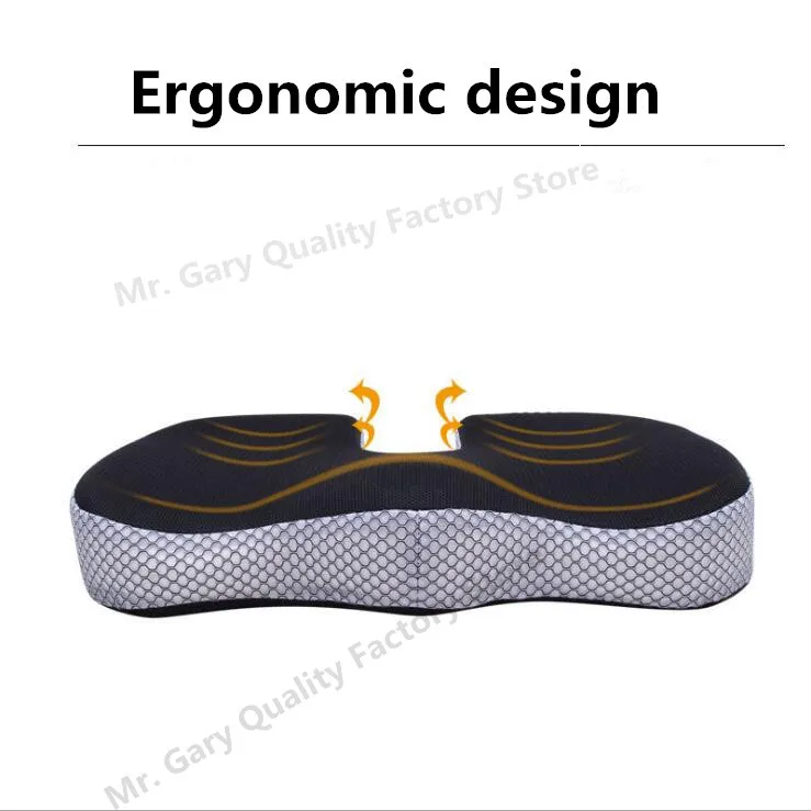 Подушка для автомобильного сиденья U-образная гелевая дышащая путешествий