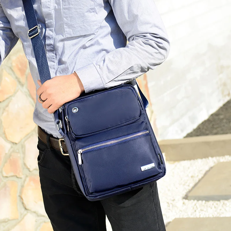 Carneyroad мужская сумка высокое качество водонепроницаемая деловая на плечо для