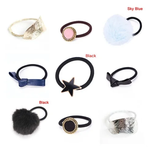 Модные цветочные резинки для женщин и девочек эластичные резиновые ленты