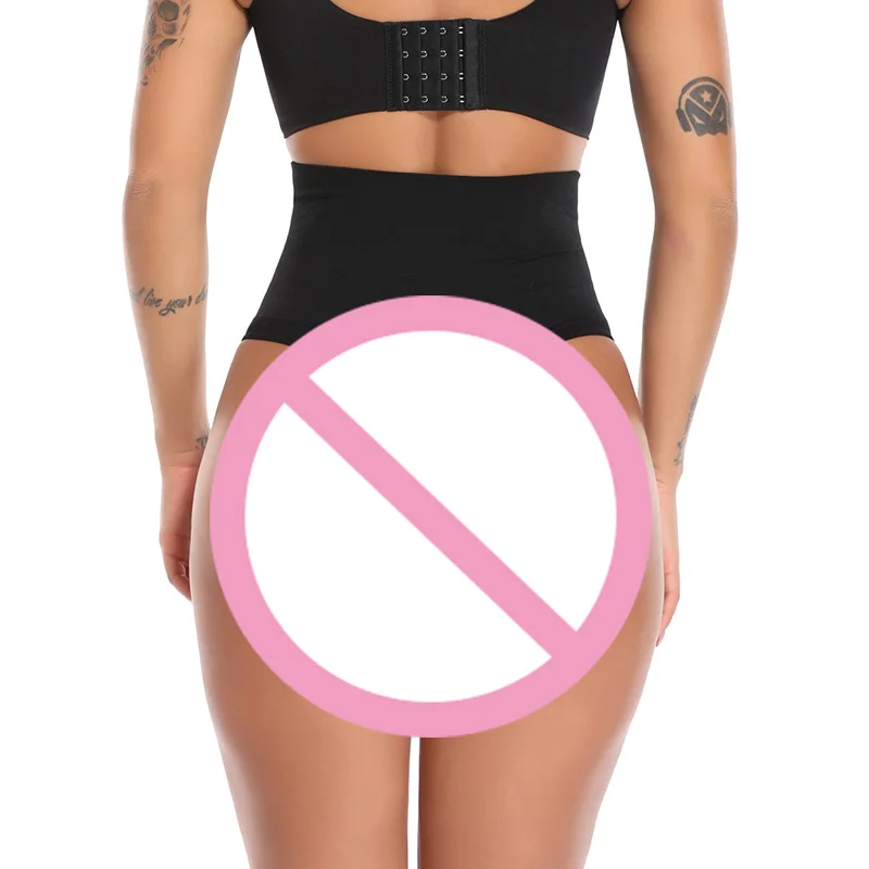 Прикладом Для женщин Body Shaper Высокая Талия животик Управление трусы для похудения талии тренер Корректирующее белье Батт Enhancer Трусы бедра колодки