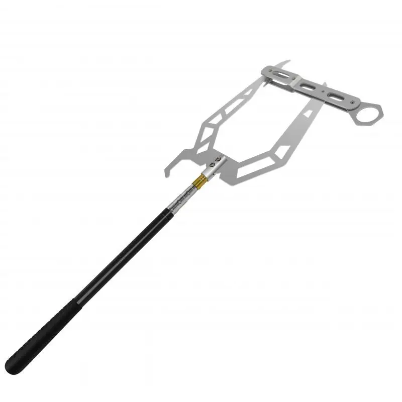

Aluminum Alloy Teepor Stop Boat Rope Threader Multi-purpose Dock Hook Simple Long-distance Threader Boat Accessories