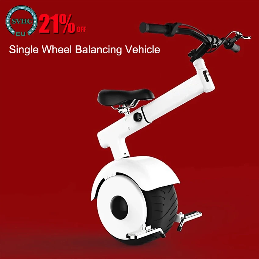 Motor 60v 800w Folding Electric Unicycle Scooter With Brake 