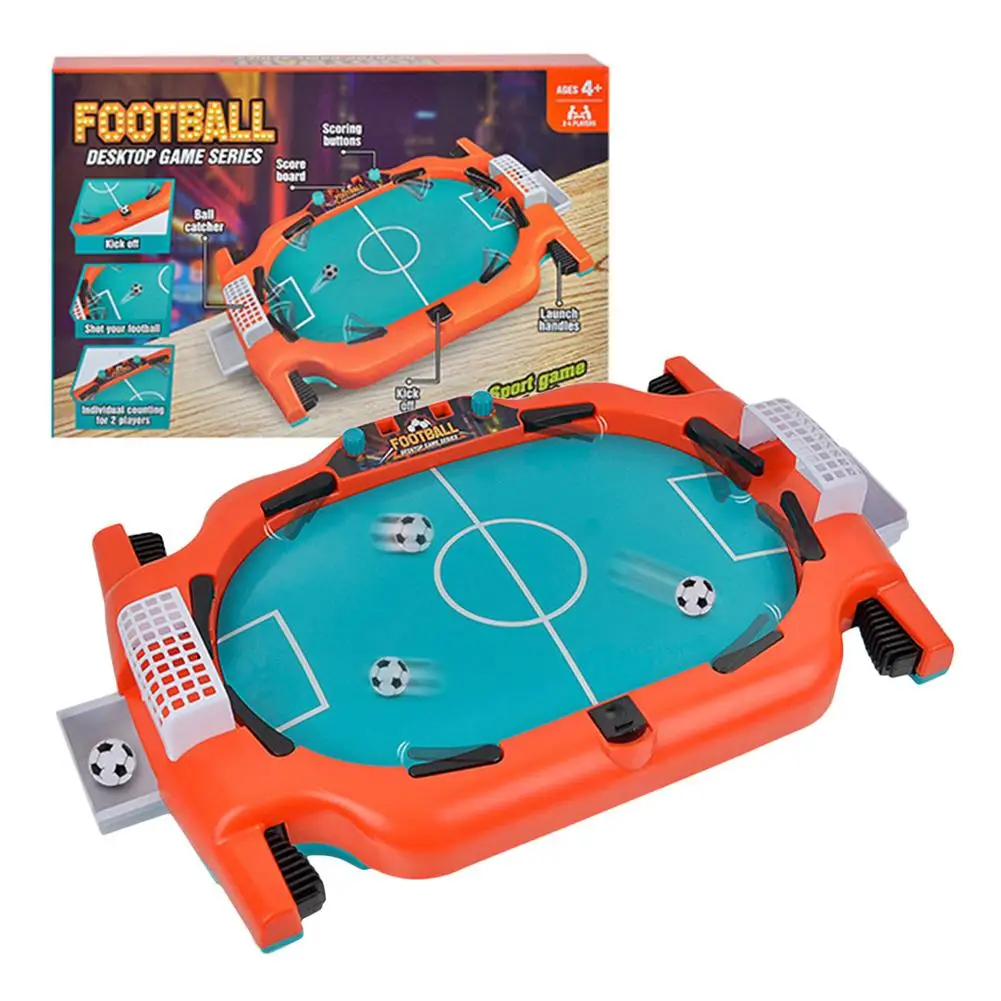 

New Small Table Football Game Board Match Toys For Kids Desktop Parent-child Interactive Intellectual Competitive Soccer Games