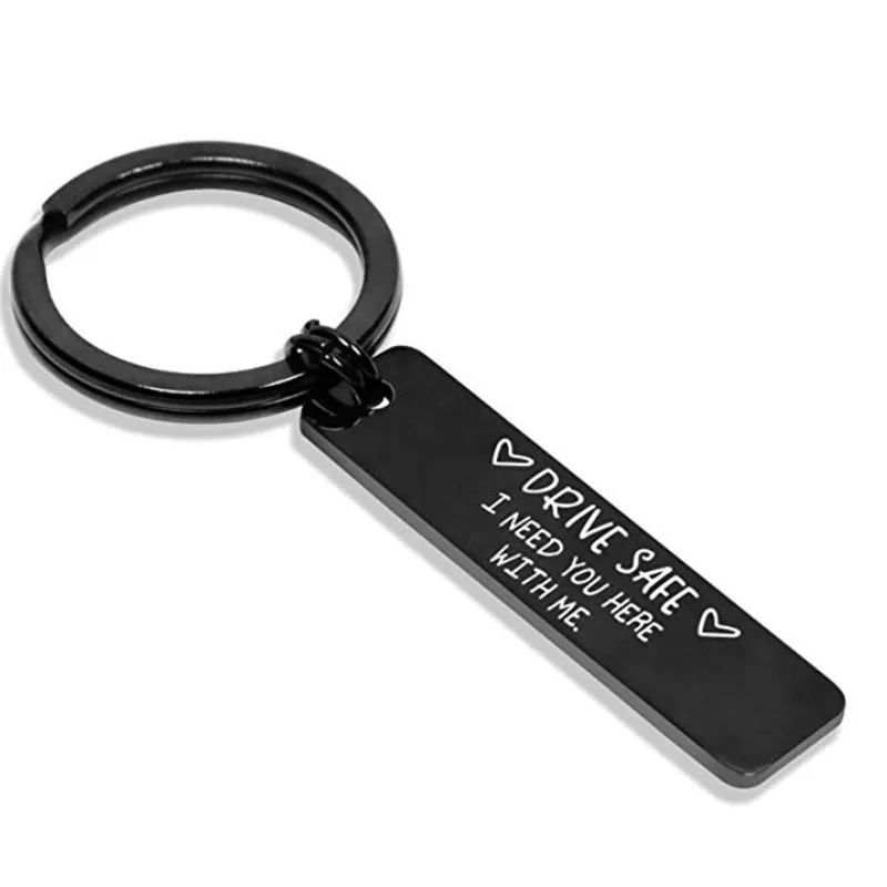 Брелок для ключей женщин и мужчин креативный квадратный цепочка безопасный