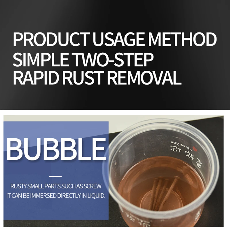 

Универсальный спрей для удаления ржавчины, 80 мл, без краски, безопасно удаляет ржавчину DFK889