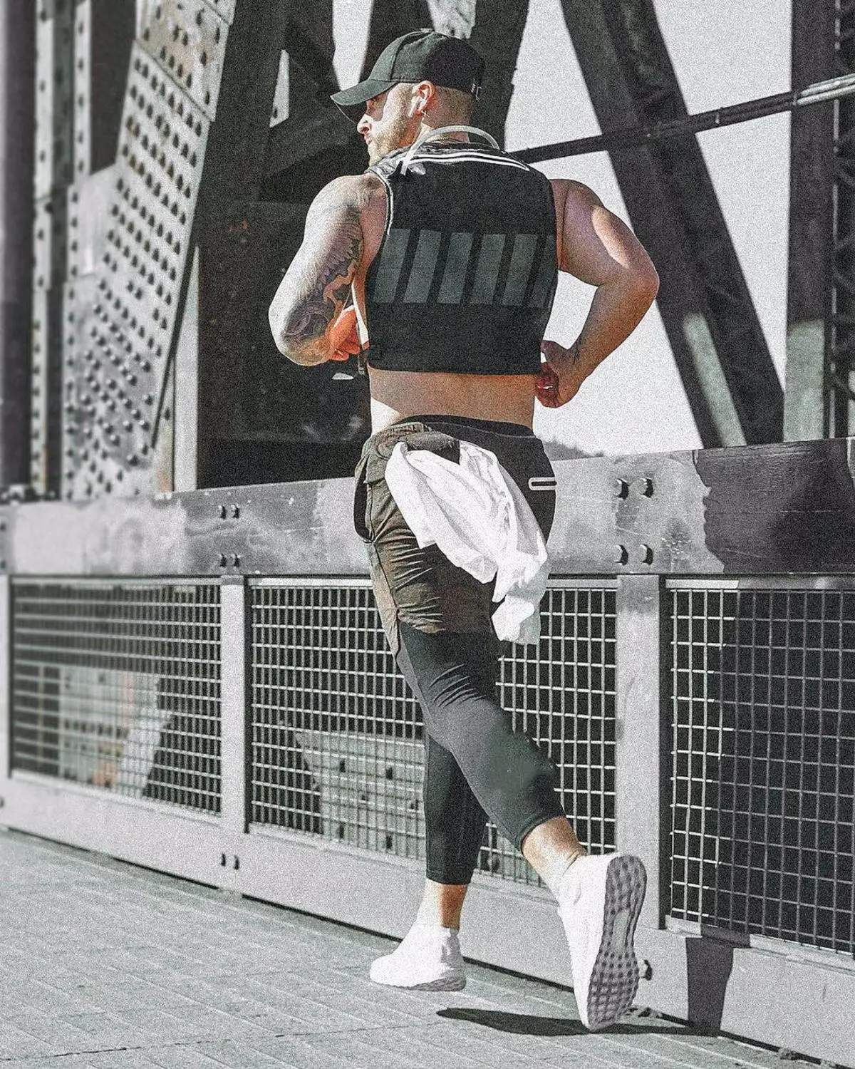 Шорты для бега мужские Леггинсы и шорты 2 в 1 двухслойная Спортивная одежда