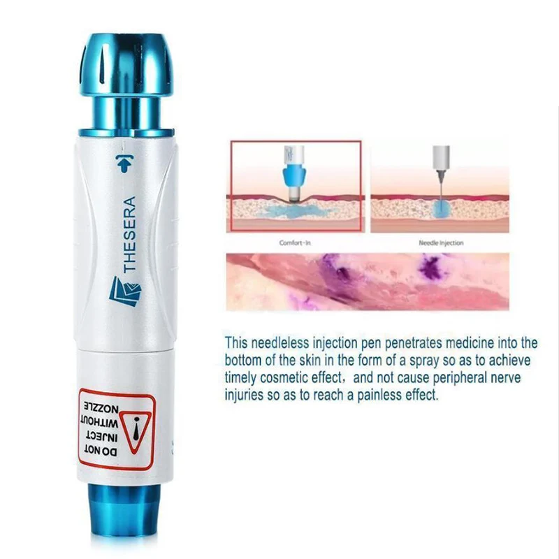 

0.5ml Korea Thesera Pen Hialuron Pen for Anti Wrinkle for Lip Filler Injection Lip Lifting High Pressure Acid Gun Beauty Tool