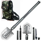 Многофункциональная Складная лопата 67 см, складная Инженерная Лопата для бездорожья, инструмент для кемпинга, садовая лопата с одной сумкой на плечо