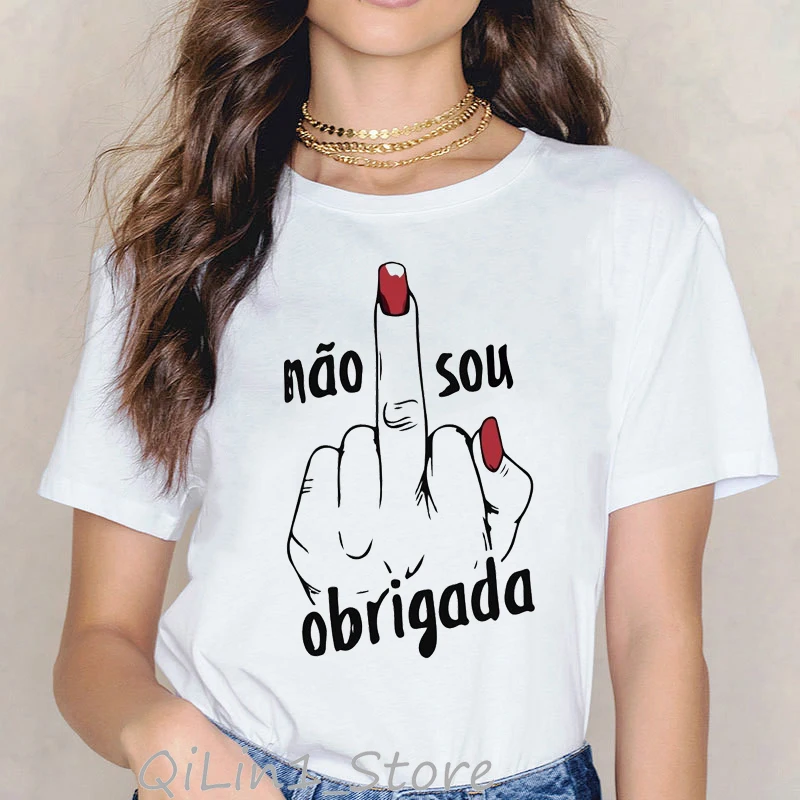 101792 Vogue Rainbow nail polish print tee shirt femme vintage t shirt women clothes summer top female harajuku aesthetic tshirt - Цвет: 101792