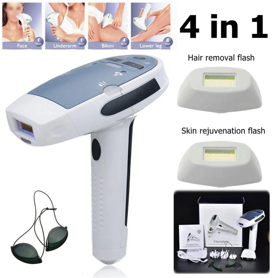 

999999 Flashing Laser Epilator Permanent IPL Photoelectron Epilator Hair Removal Depiladora Painless Electric Epilator