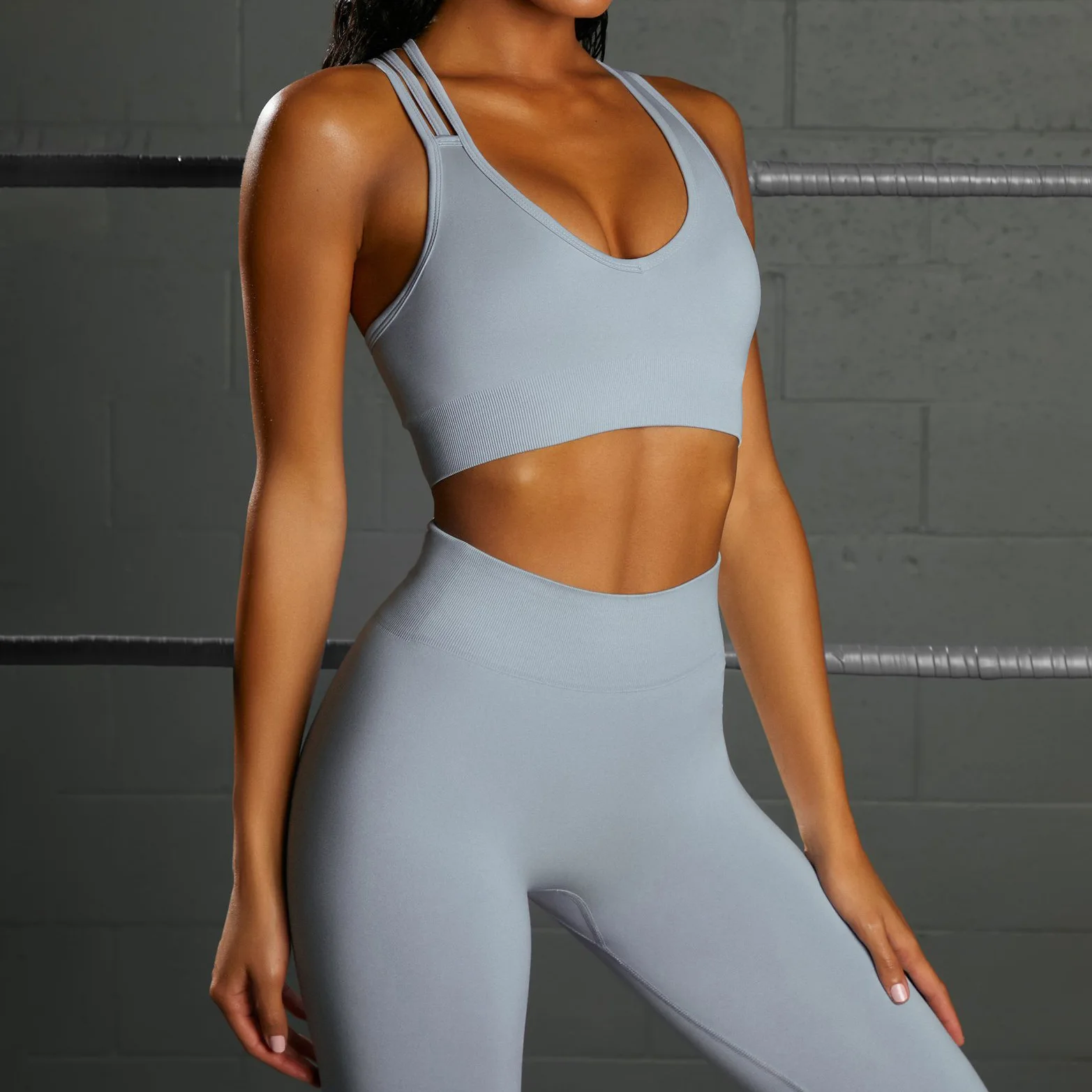 Seamless Yoga Set Woman Tracksuits Gym Workout Clothes Active Wear High Waist Leggings Sexy Sports Bra Fitness Suit Sportswear | Спорт и