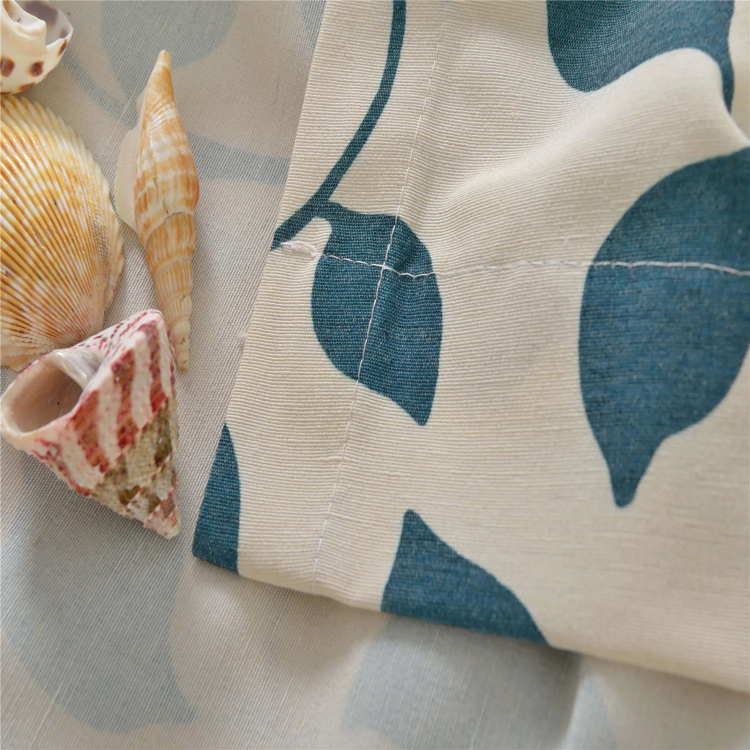 Светонепроницаемые занавески GYC2073 для гостиной Листьев виноградной ветки