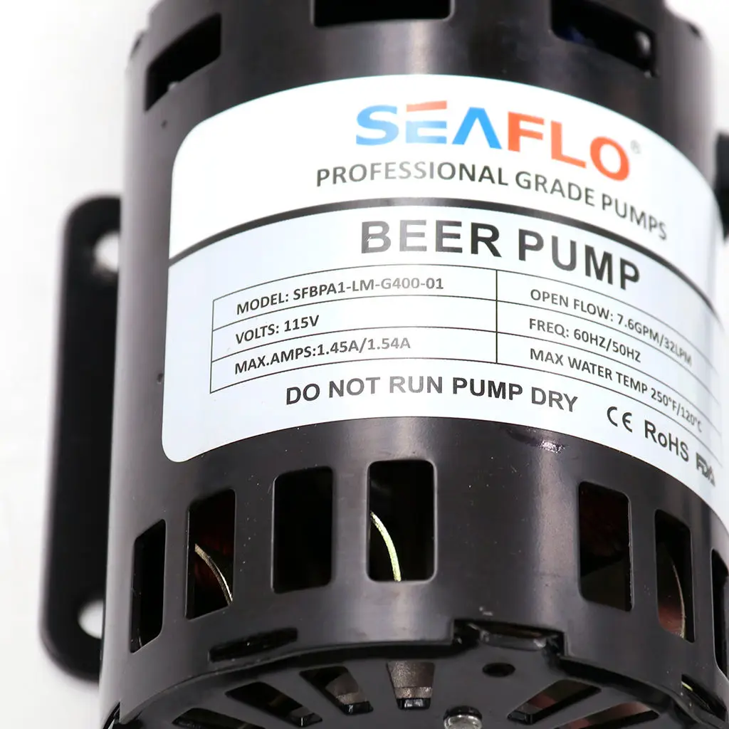 Liquid Pump with Power Plug for Home Brewing&ampHigh Temperature Systems -115 V | Автомобили и мотоциклы