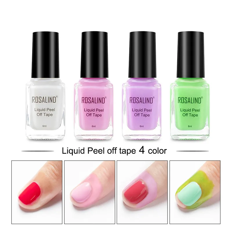 

Шелушиться анти-выступание клея на поверхность легко извлекать края ногтя защиты ногтей, для маникюра