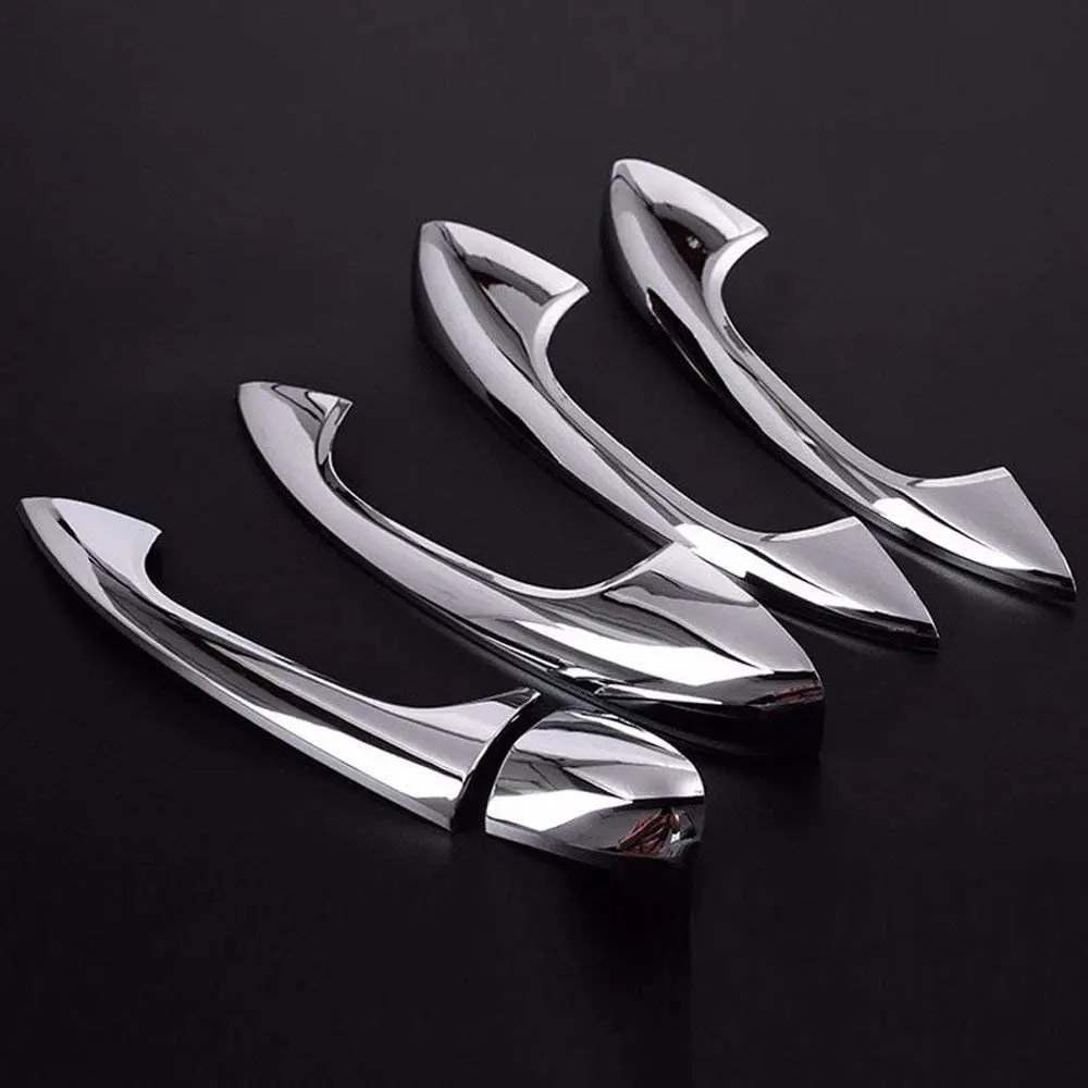 

Left Hand Drive Car Accessories Chrome Door Handle Trims Grab For Mercedes Benz W205 C-Class C200 C180 GLC Class X253 GLC260