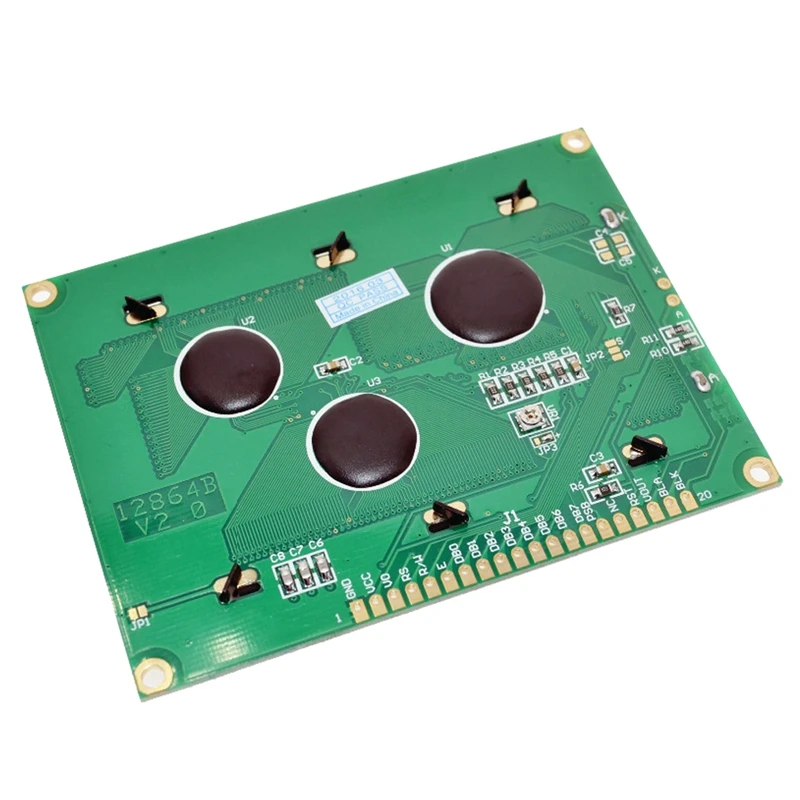 

12864 128x64 Dots Graphic Blue Color Backlight LCD Display Module for arduino