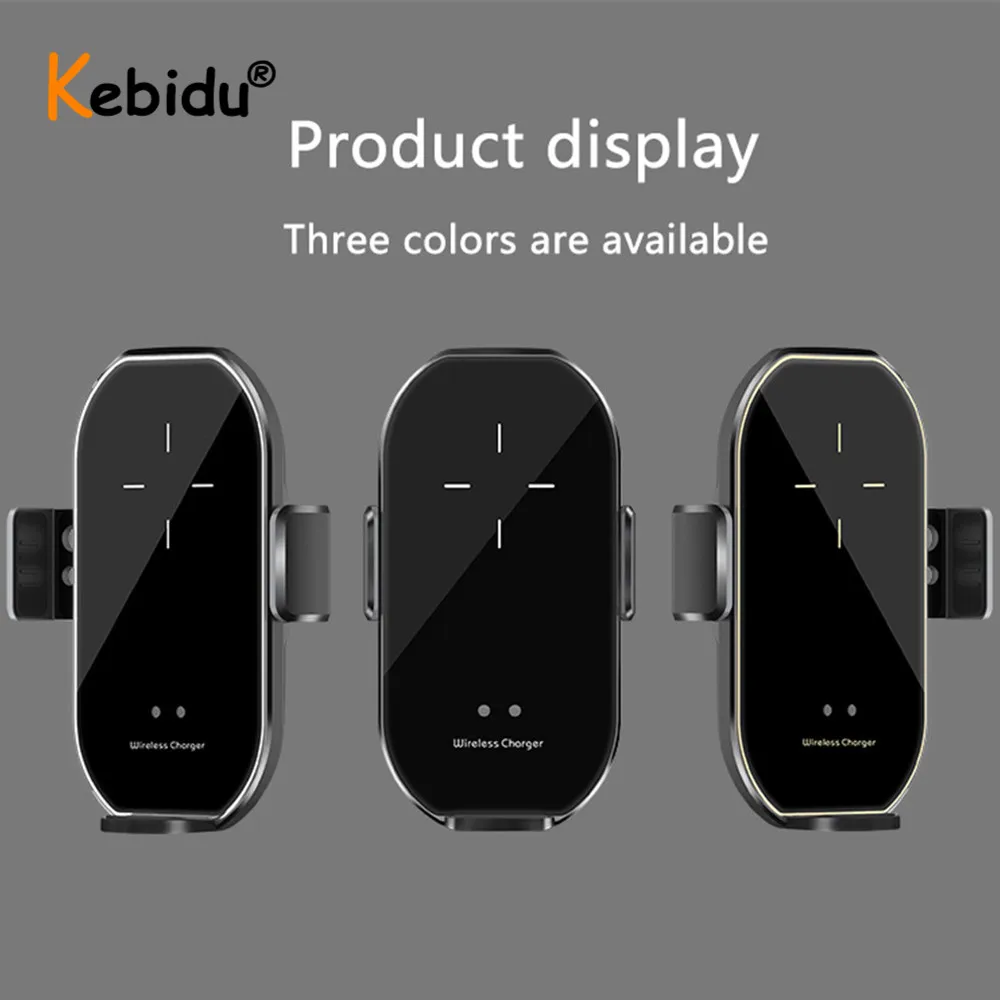 A7 10 Вт автомобильное беспроводное зарядное устройство с автоматическим зажимом