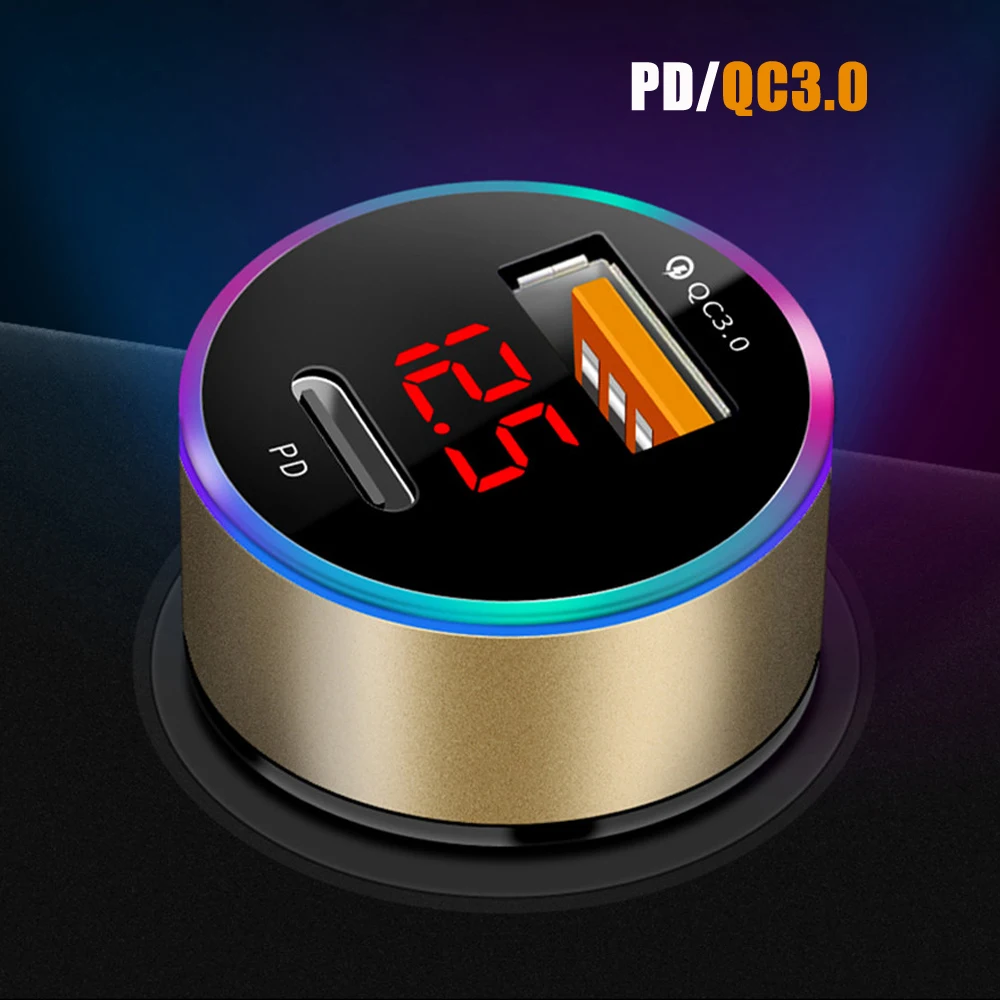 Автомобильное зарядное устройство Quick Charge 4 0 3 USB QC4.0 QC3.0|Зарядные устройства для