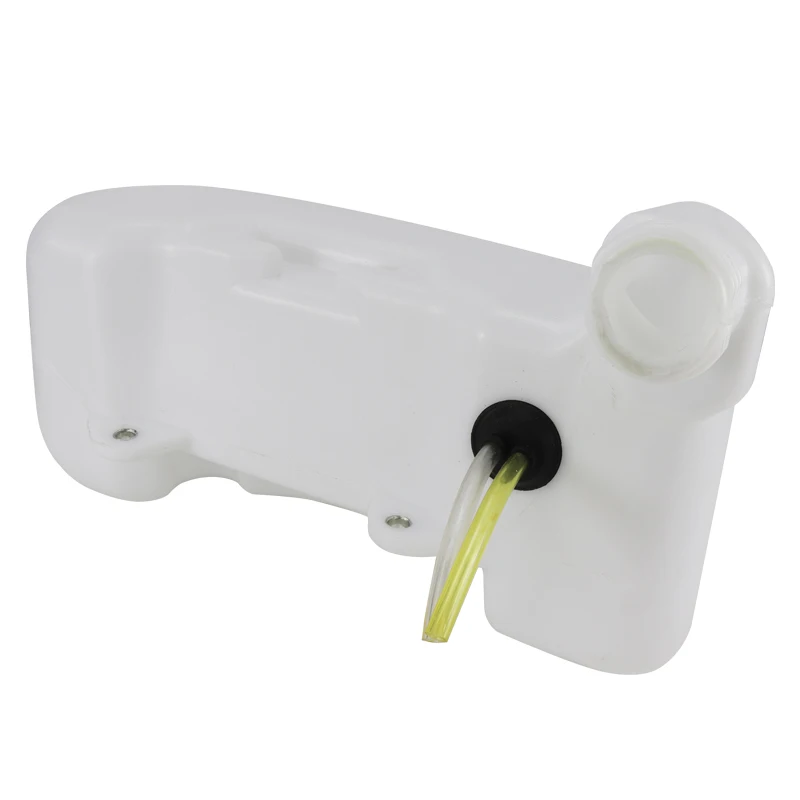 1pc 40-5 43CC Bevel Mouth Brush Cutter Fuel Tank Assy Fit For Lawn Mower Parts Universal Grass Trimmer Plastic Fuel Tank