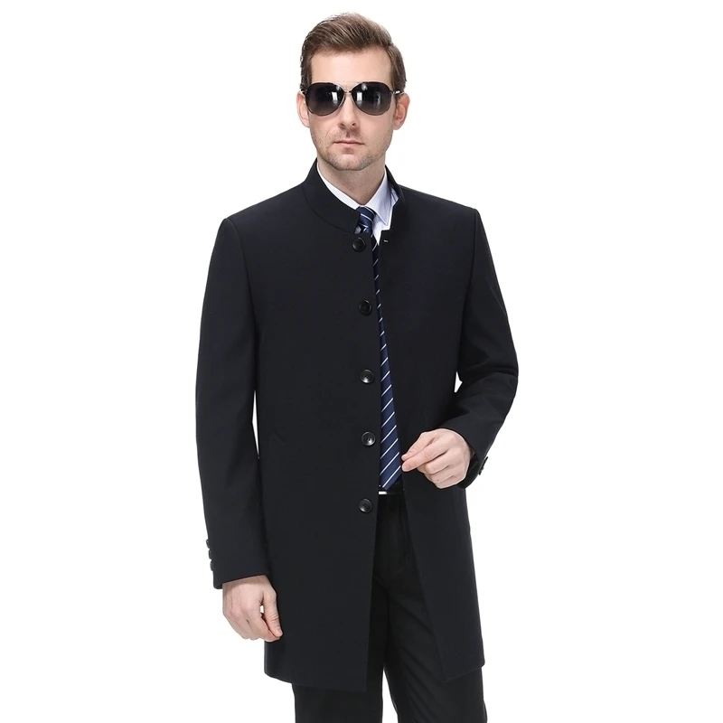 

new Plus size 7XL 8XL Spring Autumn Mens Trench Coat Male Blazer Designs Slim Fit Business Casual Suit Trench Jacket Windbreaker