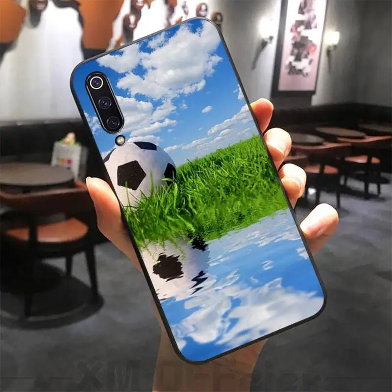 Модный футбольный чехол coque fundas etui для xiaomi note max mi 3 7 8 9se Redmi 7a 8t 10 pro lite чехлы |