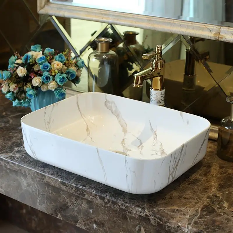 Баньо Salle Bain Bacia De Lavagem Umywalka nablowa сосуд Lavabo Da Appoggio раковина для ванной комнаты Куба