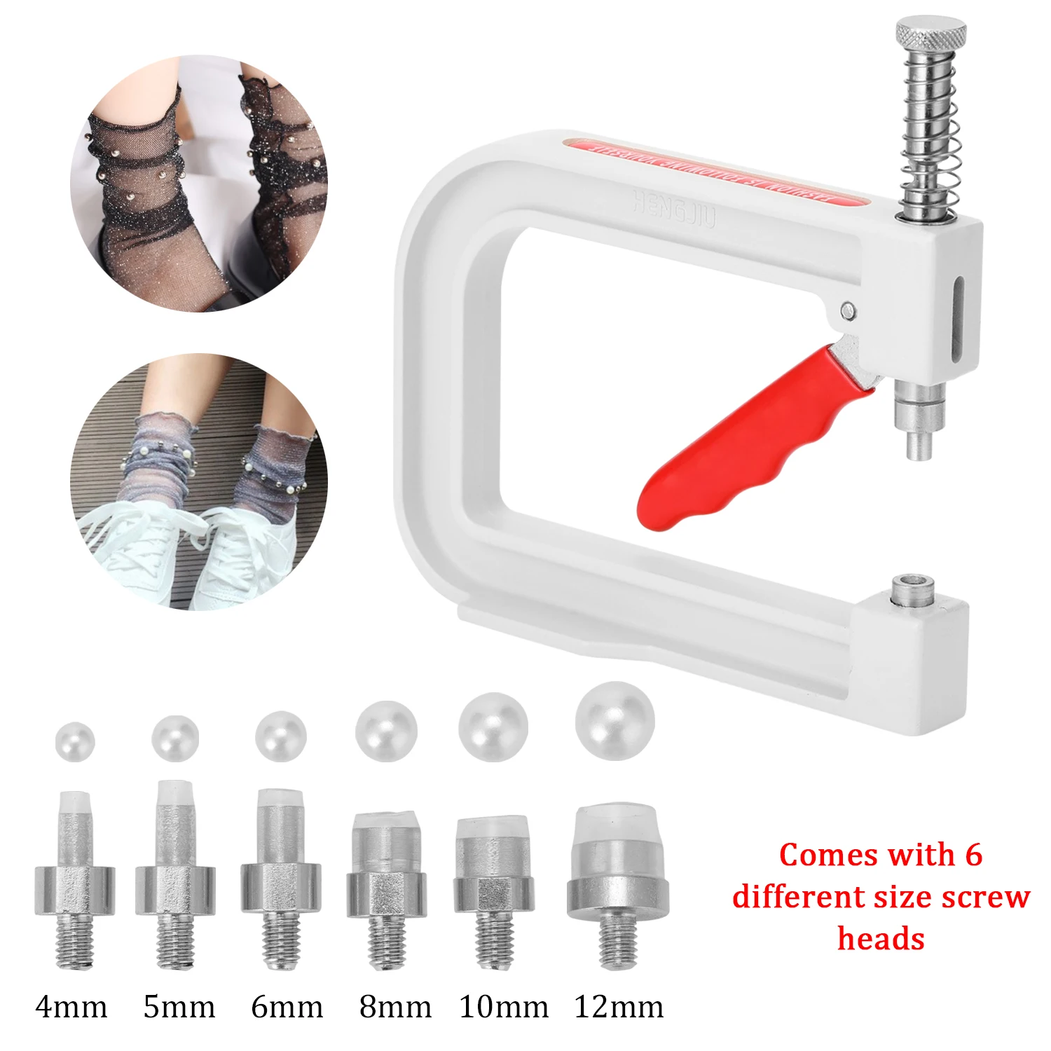 Ручная машина для изготовления бисера бусины шапочек заклепки ремесло ручной