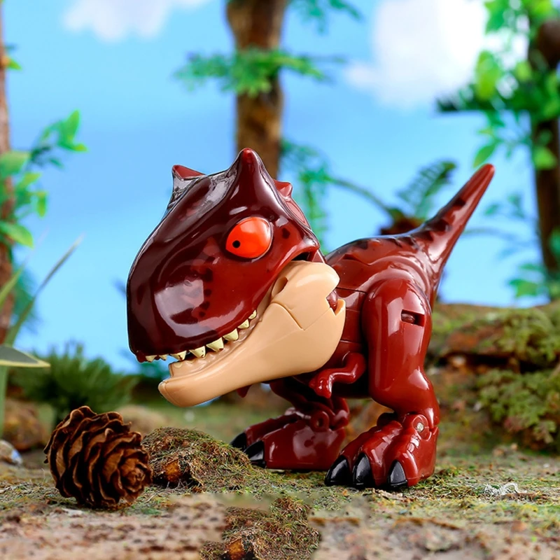 

Тираннозавр, карнозавр, Раптор, игрушка-динозавр меха, Детский обучающий строительный блок, игрушка WXTD