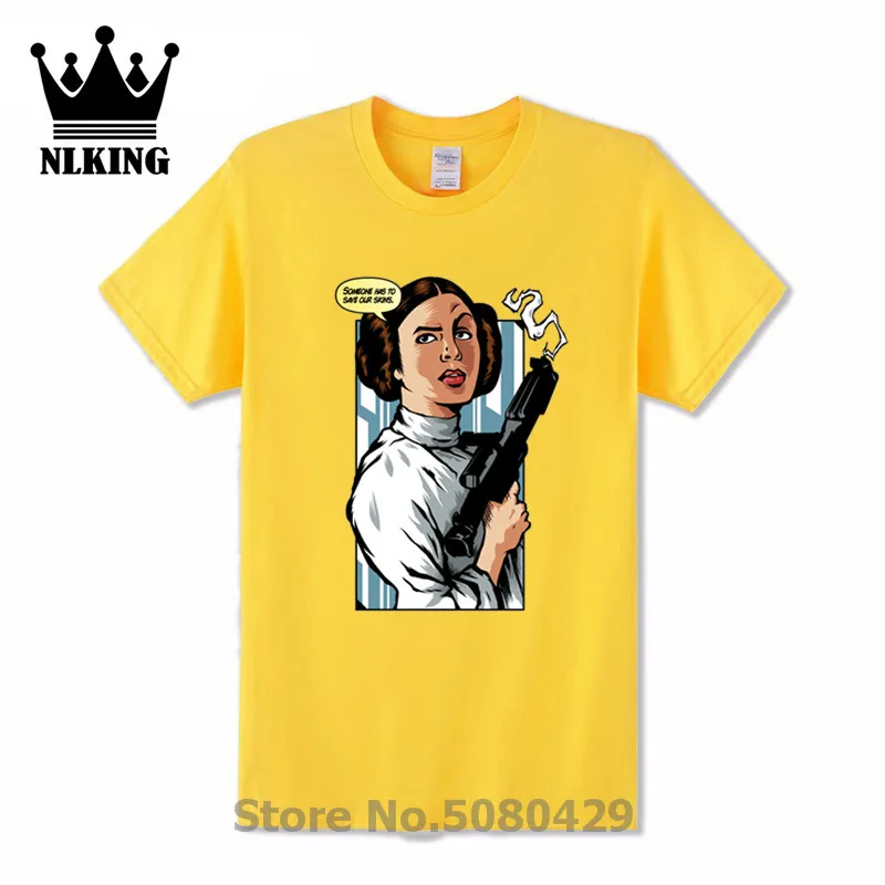 Star Rebel кто-то должен сохранить нашу кожу футболка принцесса Leia Wars с коротким