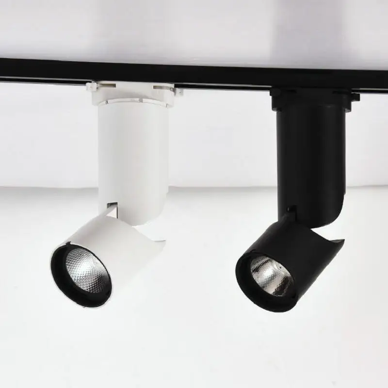 20 Вт COB LED дорожное освещение AC85V 265V алюминиевый корпус рельсовый потолочный