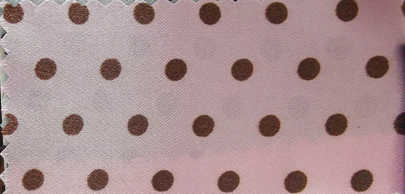 Per Meter, niedliches Polka-Dots-Material, Satin, Charmeuse, weicher Mantel, Futter, Schal, DIY-Stoff – Detail 12