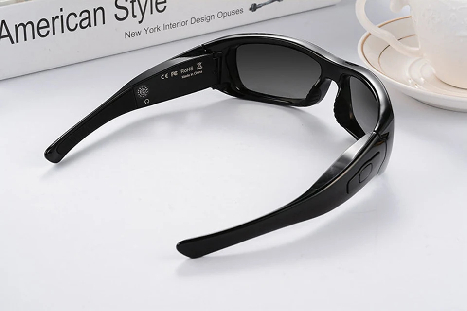 저렴한 TR90 스마트 안경, 블루투스 스포츠 편광 선글라스 사진 촬영 노래 듣기 무선 통화 운전 레코더