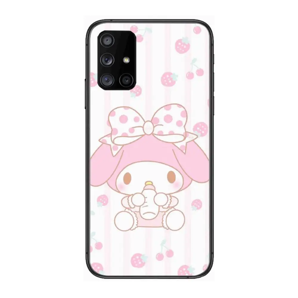 

Cute cartoon cat hello ketty pink Pet cat Phone Case Hull For Samsung Galaxy A 90 50 51 20 71 70 40 30 10 80 E 5G S Black Shell