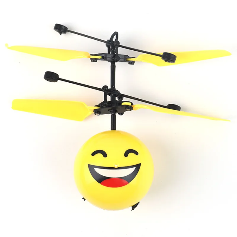 Радиоуправляемый вертолет-мяч светящиеся Детские Летающие шары электронный