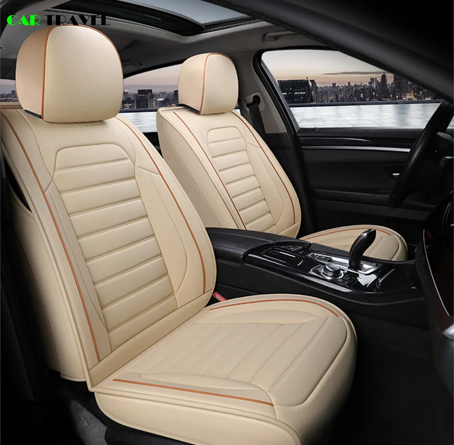 Кожа авто чехлы на сиденья для peugeot 206 3008 2008 307 507 508 кіа cerato Chevrolet Orlando mitsubishi lancer автокресла