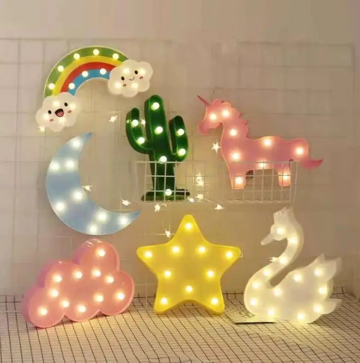 

LED bedroom night light decoration room lamp