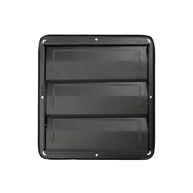 . Вытяжной вентилятор с металлическим затвором для гаражного сарая гидропонная