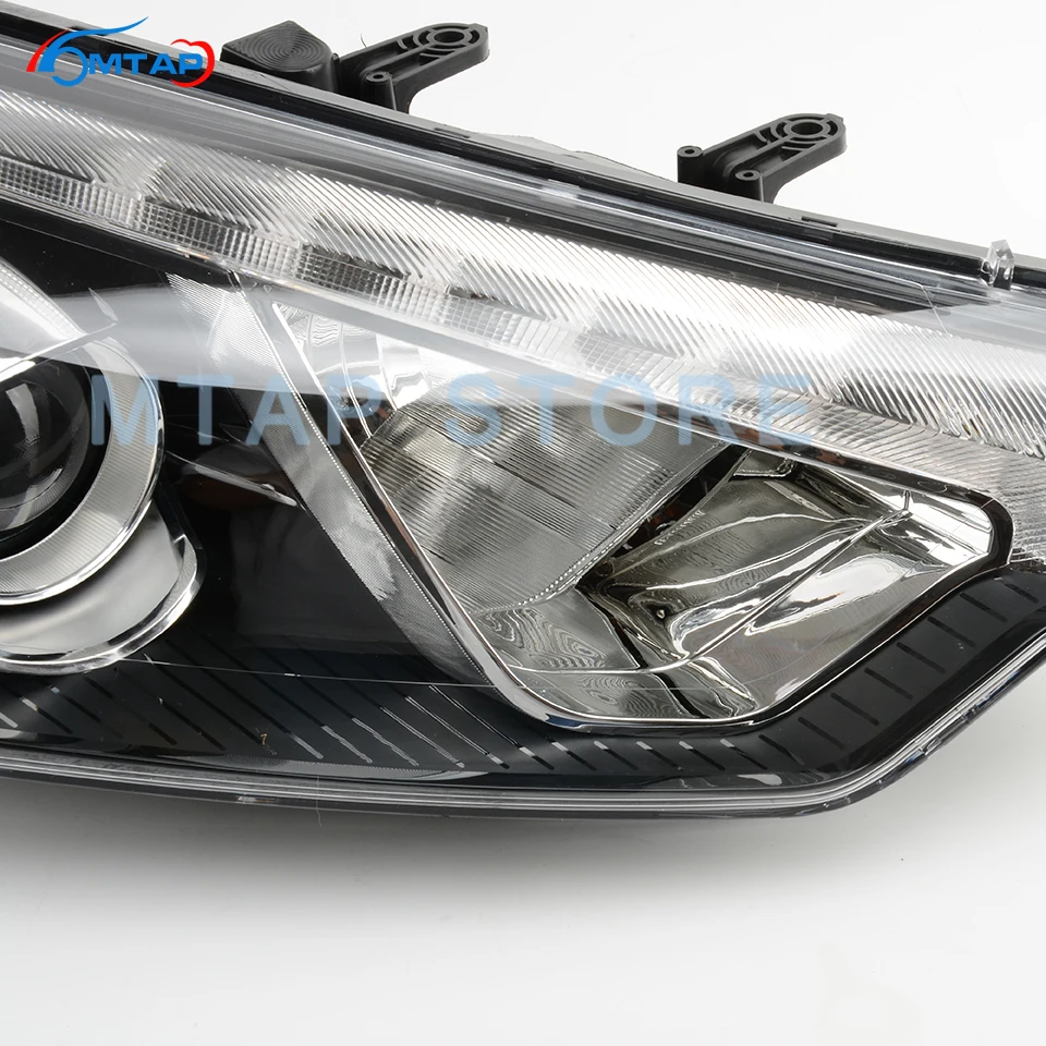 MTAP 2 шт. передний бампер головной светильник Sub-Assy галогенный светодиодный DRL для