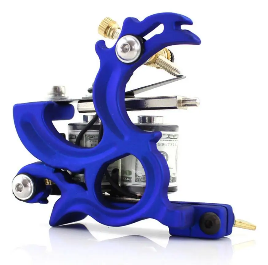 Профессиональный Полный роскошный комплект татуировок машина 2шт лайнер + шейдер