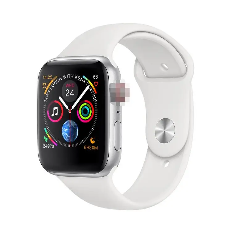 Серия 4 IWO 8 PLUS 44 мм smartWatch 4 1:1 сердечный ритм чехол для смарт часов для apple iPhone Android телефон