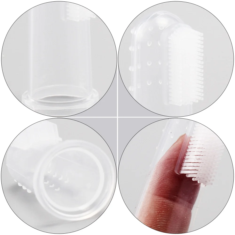 

20Pcs Household Pet Toothbrushes Pet Teeth Cleaning Device Pet Toothbrushes
