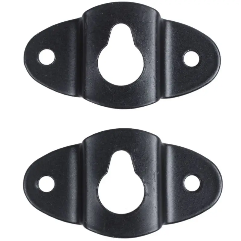 10 шт. аудио динамик настенный Железный шлямбурное ухо черный 4 8 см длинный |