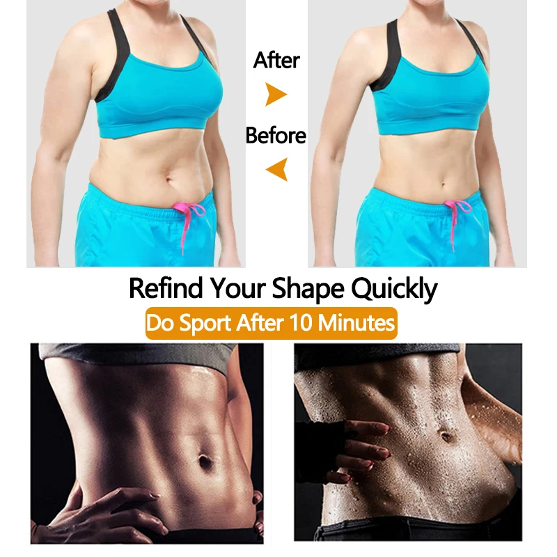 

Women Slimming Waist Trainer Neoprene Sweat Shapewear Body Shaper Sheath Belly Reducing Shaper Workout Trimmer Belt Corset