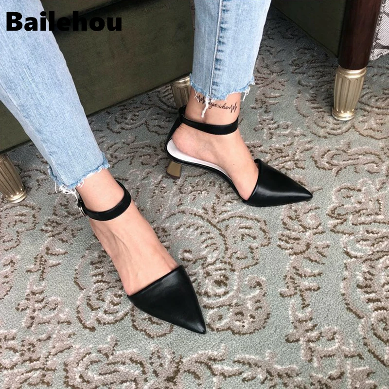 Bailehou/2019 г. модные брендовые Женские повседневные сандалии женская летняя обувь с