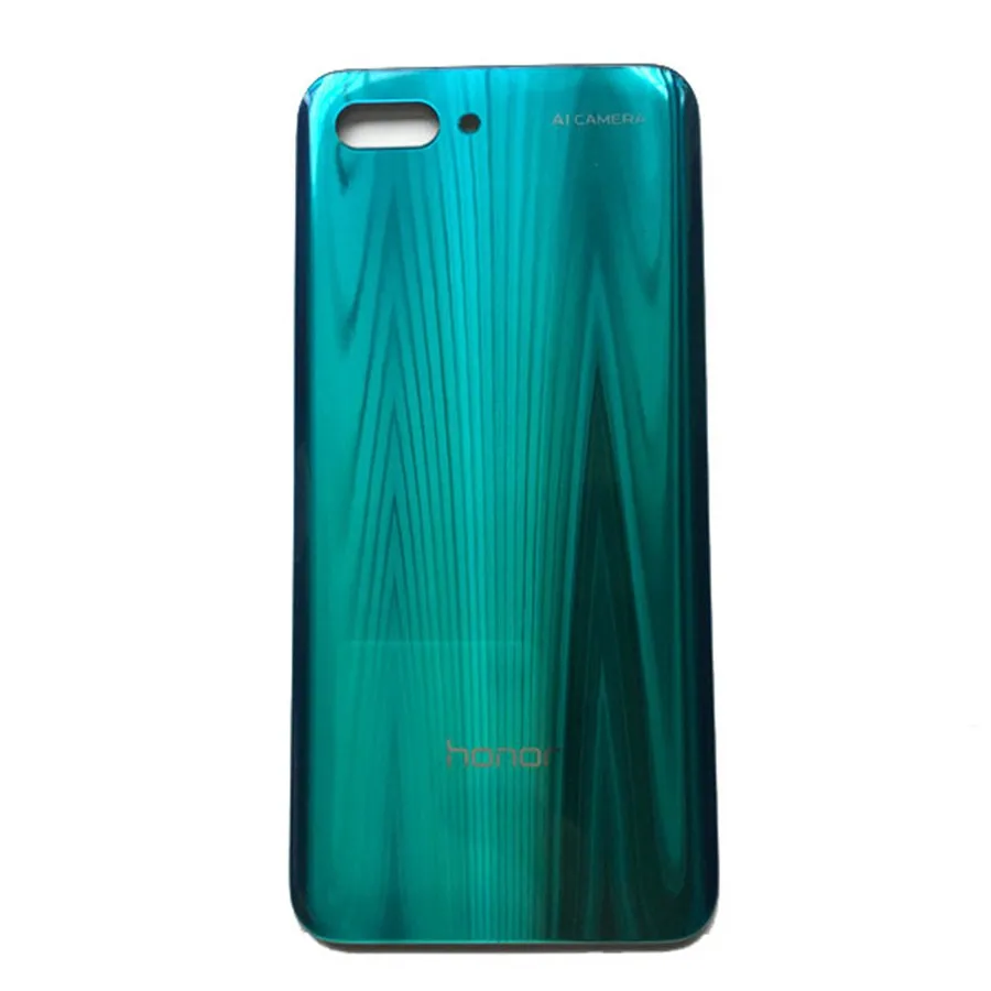 Новое заднее стекло для Huawei Honor 10 Крышка батарейного отсека задний корпус панель