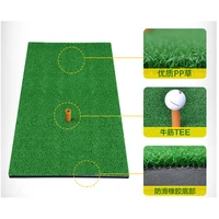 golf mat backyard golf mat residential training hitting pad practice rubber tee holder 60x30cmx1 5cm 40